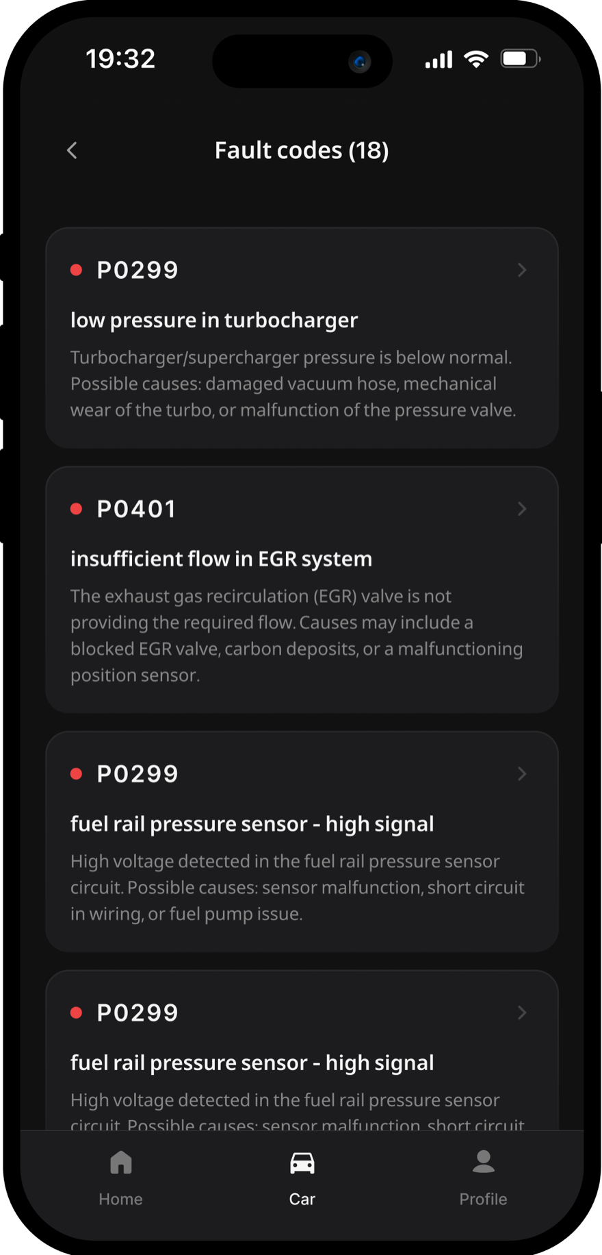 Fault explanations in plain English
